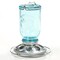 Perky-Pet Rustic Blue Glass Mason Jar Wild Bird Seed Feeder 8 Port 1 lb Capacity